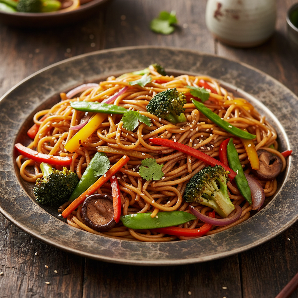 Vegetarian Chow Mein